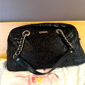 Kate spade laser leather satchel